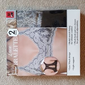Brand New lace bralettes